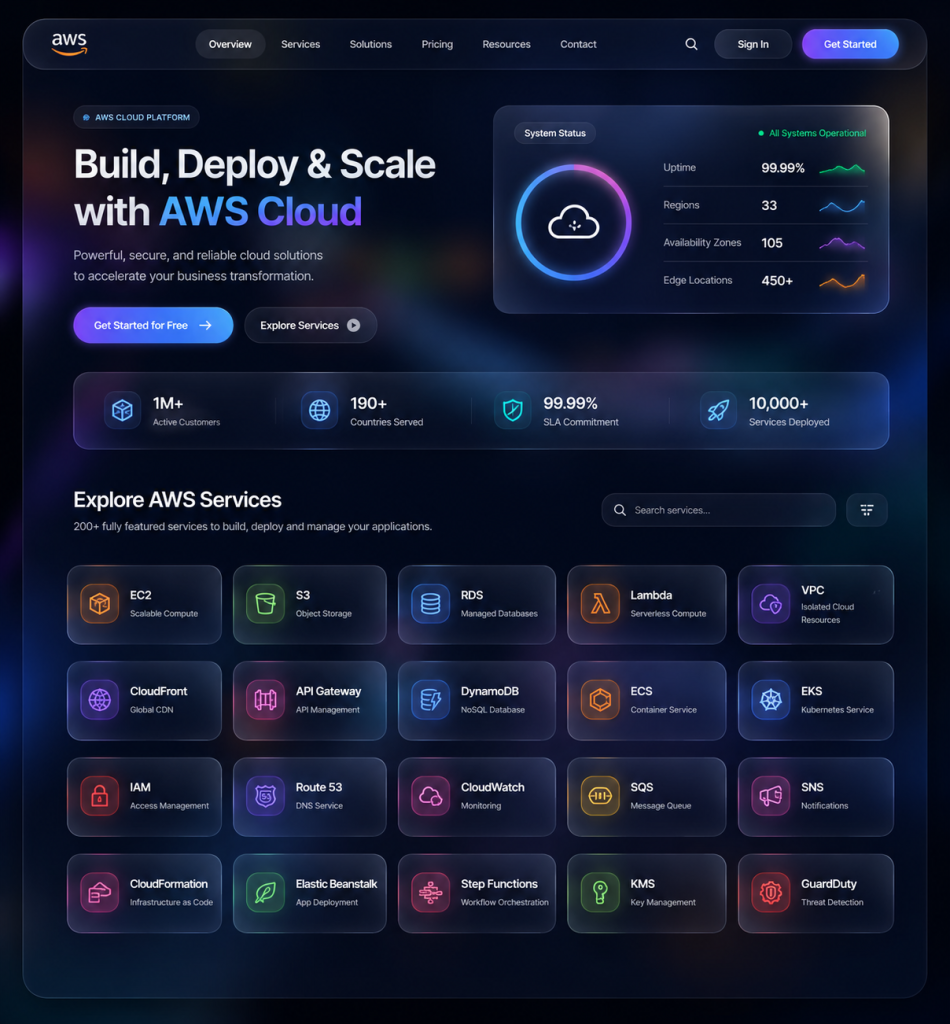 AWS 4 AWS Cloud Services